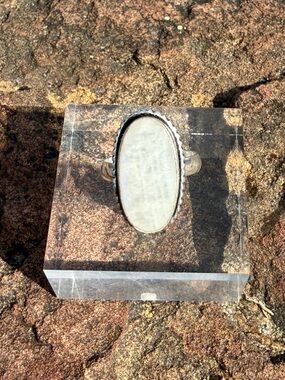 Moonstone Ring Size 6 – 925 Sterling Silver